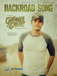 Backroad Song piano sheet music cover